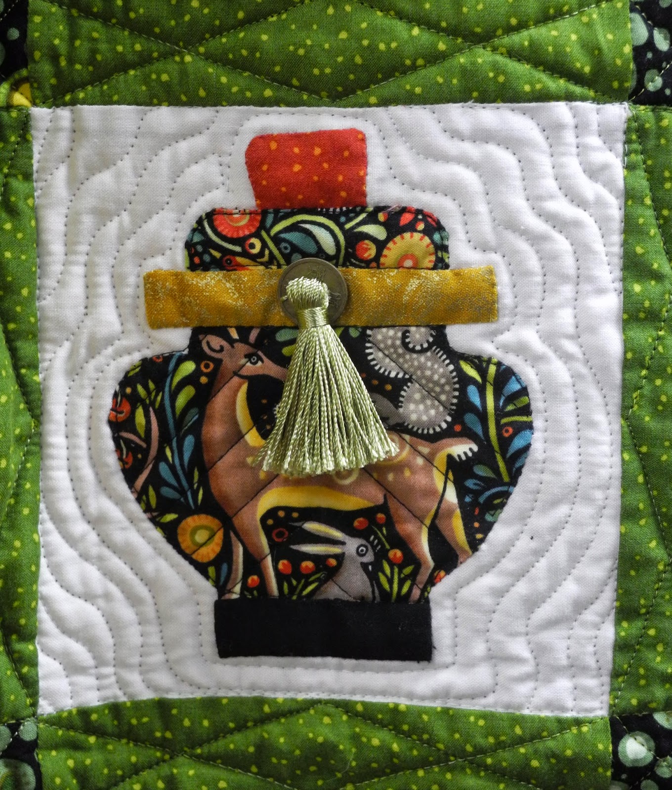 Sherrie loves color! Western Washington Shop Hop