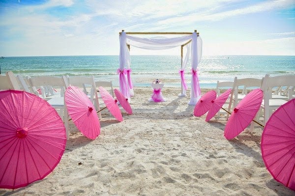 Romantic Wedding on dream beach