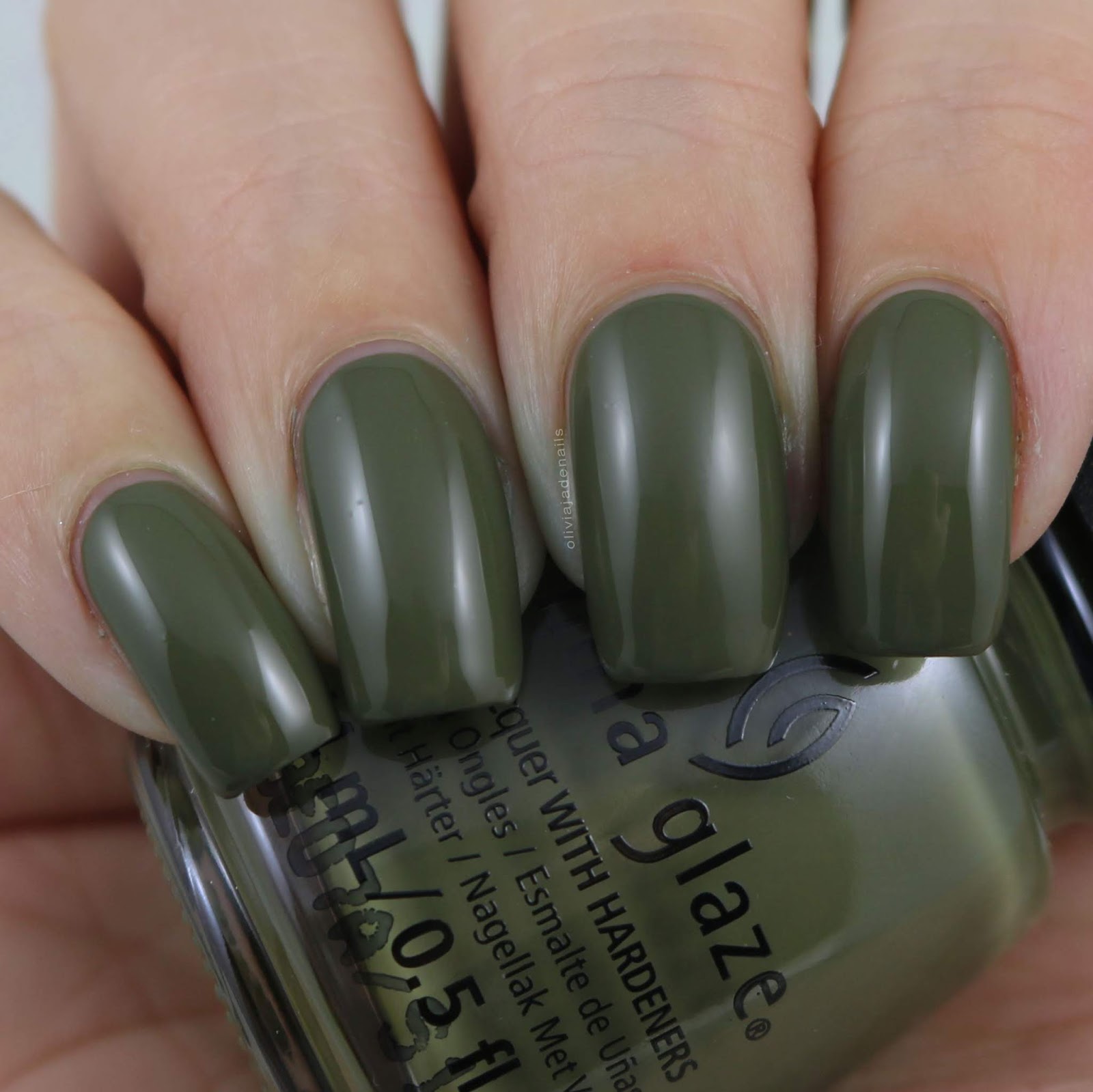 China Glaze Central Parka by Olivia Jade Nails