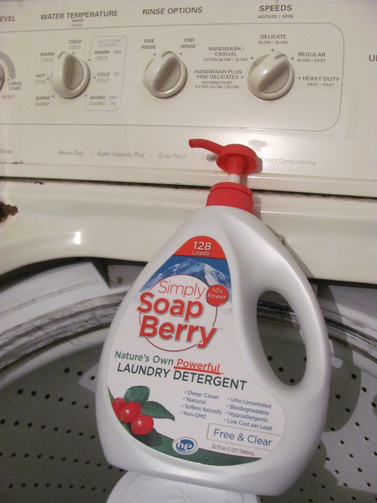 Simply SoapBerry Laundry Detergent giveaway
