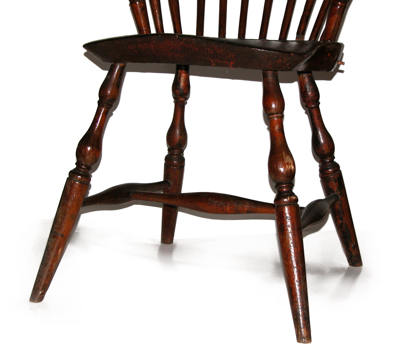 Contemporary Makers Antique Windsor Chair with Repairs