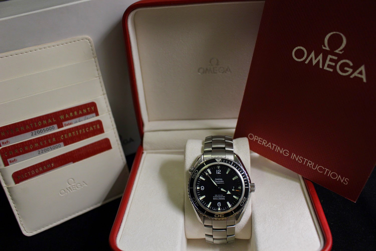 OMEGA SEAMASTER PLANET OCEAN 600M CO 