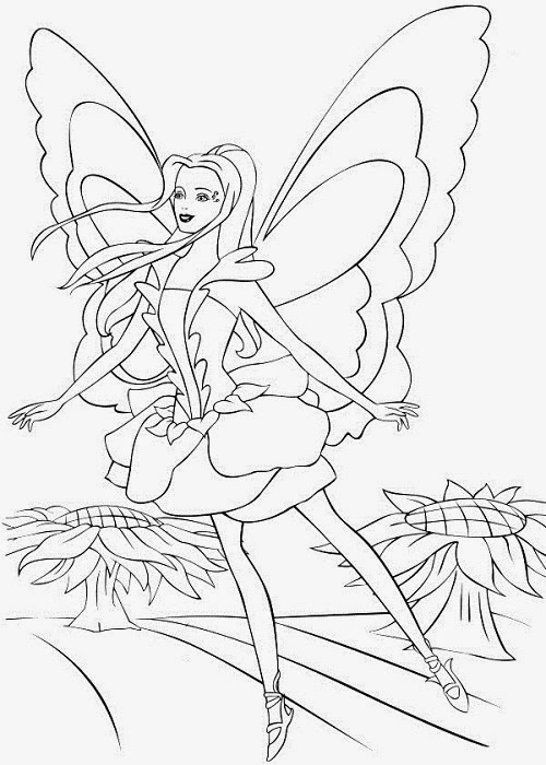 fairy fairies faerie faeries coloring pages coloring.filminspector.com