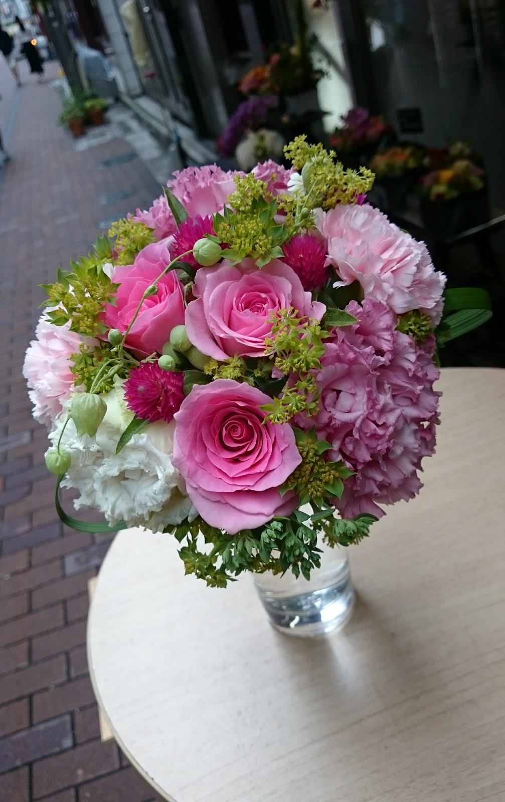 センニチコウ Bouquet【2020】 ブーケ, 桃, バラ