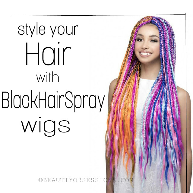 Style Your Hair with BlackHairSpray Wigs