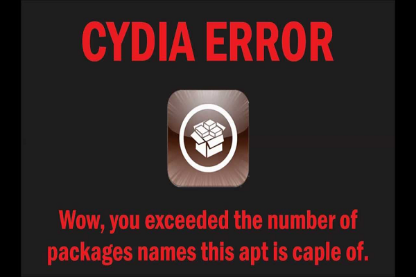 Cara Perbaiki Error Cydia Wow, You Exceeded The Number Of Package Names This APT Is Capable Of Cara Perbaiki Error Cydia Wow, You Exceeded The Number Of Package Names This APT Is Capable Of