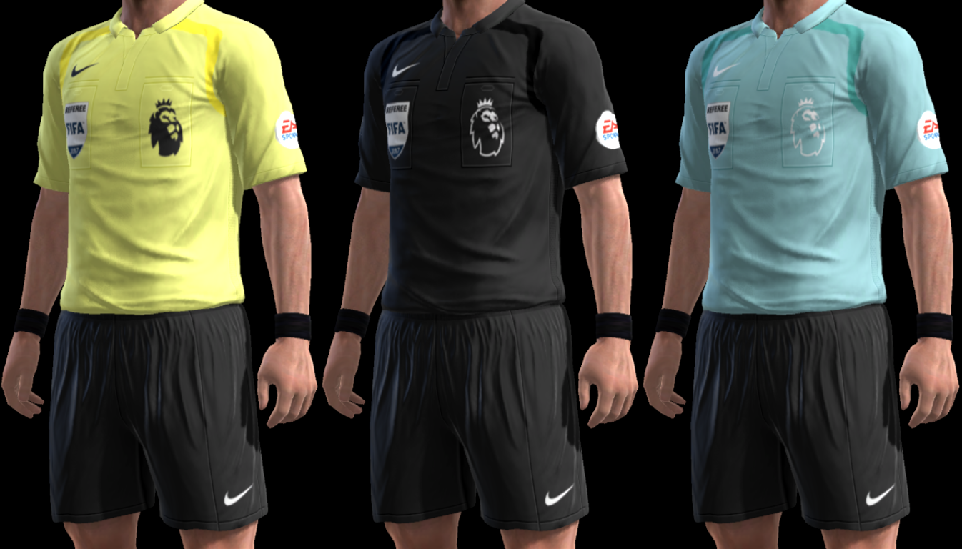 premier league referee jersey