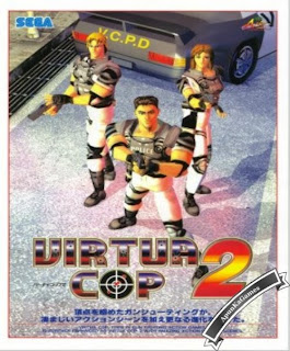 Virtua Cop 2 Cover, Poster