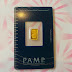 Gold Bar Pamp Suisse 1g 999.9 CIRCULATED