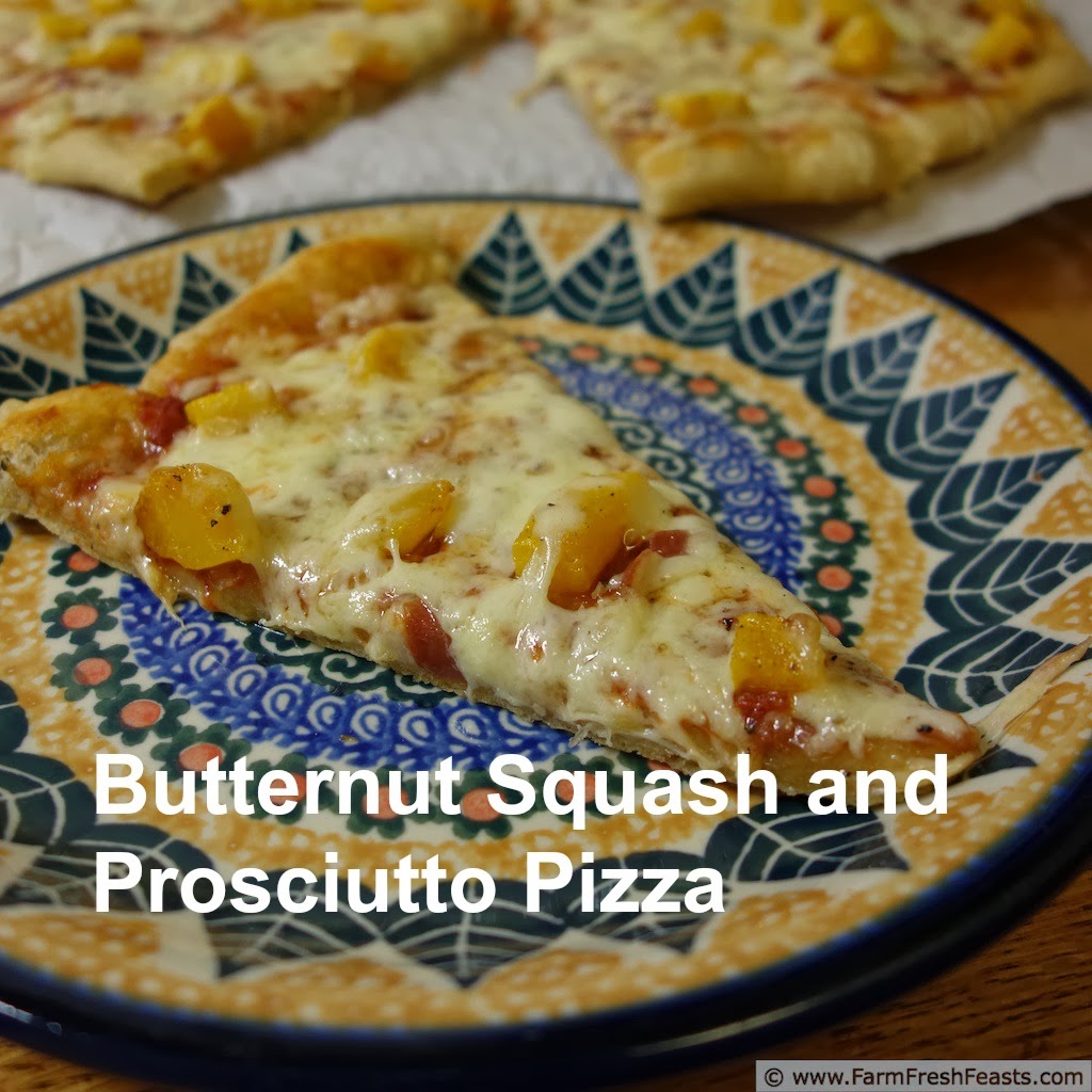 Butternut Squash and Prosciutto Pizza | Farm Fresh Feasts