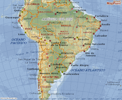 geografia mundial: américa del sur