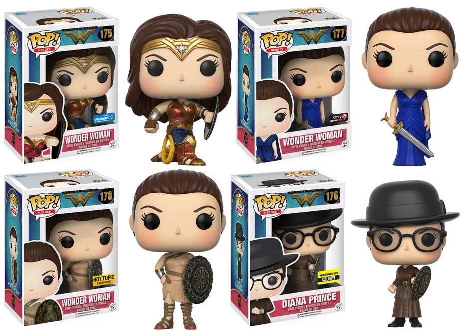 wonder woman pop doll