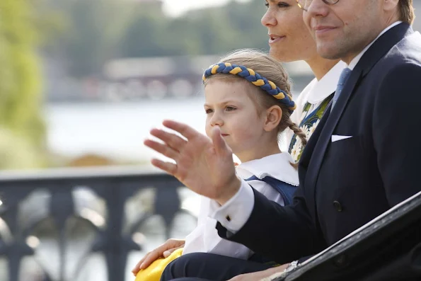 King Carl Gustaf and Queen Silvia, Crown Princess Victoria, Prince Daniel and Princess Estelle, Princess Madeleine, Prince Carl Philip and Princess Sofia Hellqvist   attends the Swedish National Day Celebrations 2016