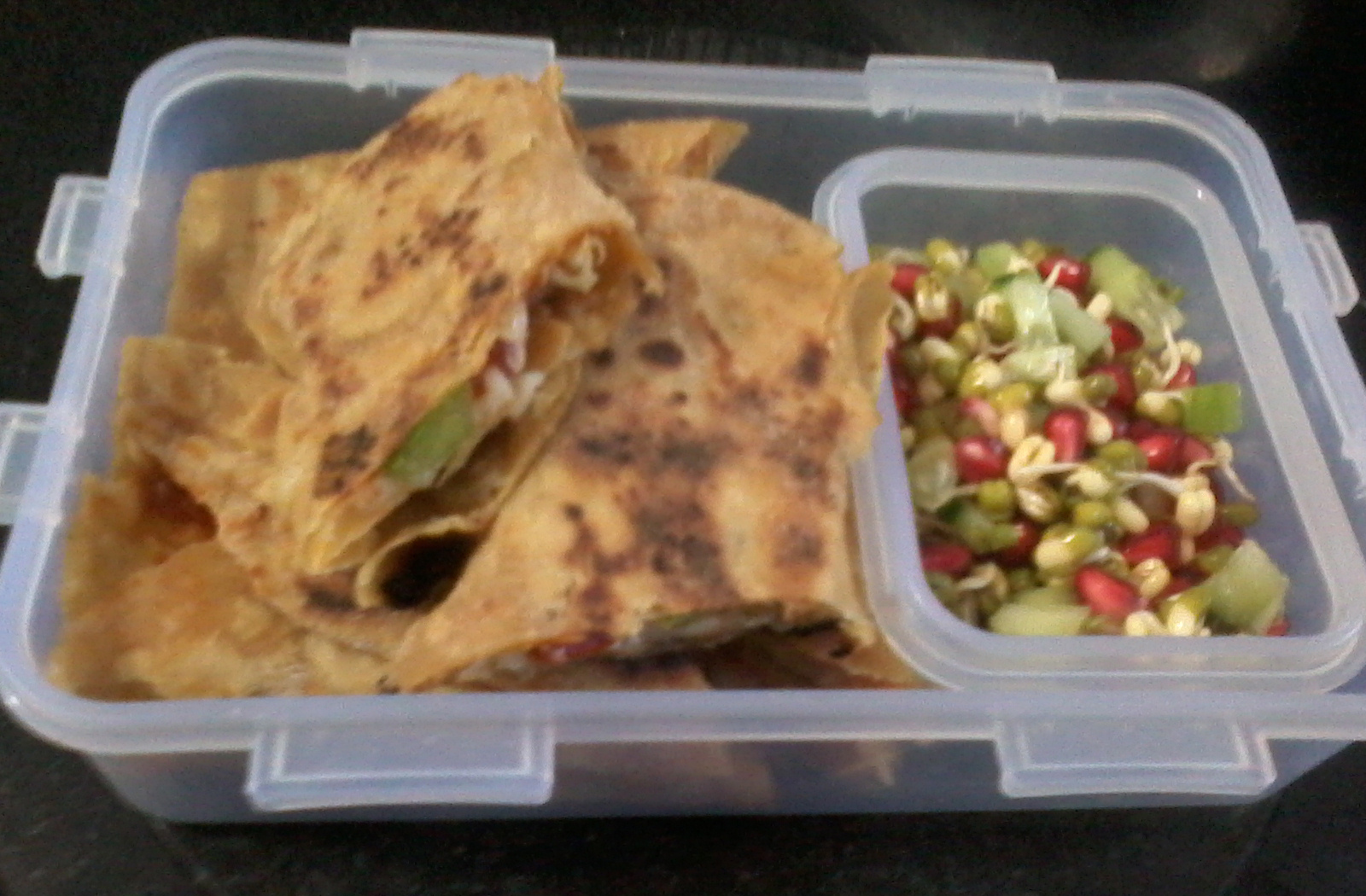 How to make Salsa Wraps