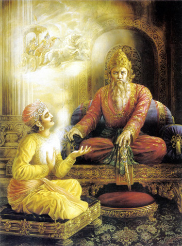Sanjaya dans la Bhagavad-gita