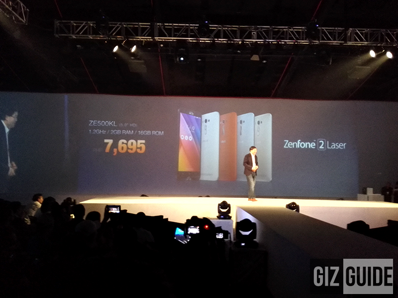 ASUS ZENFONE 2 LASER, GO, SELFIE AND DELUXE NOW OFFICIALLY PRICED AND RELEASED IN THE PHILIPPINES!