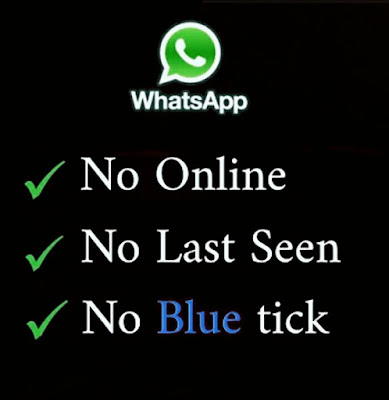 WhatsApp, Facebook in offline mode!!😳😳 No last seen, no blue tick!!