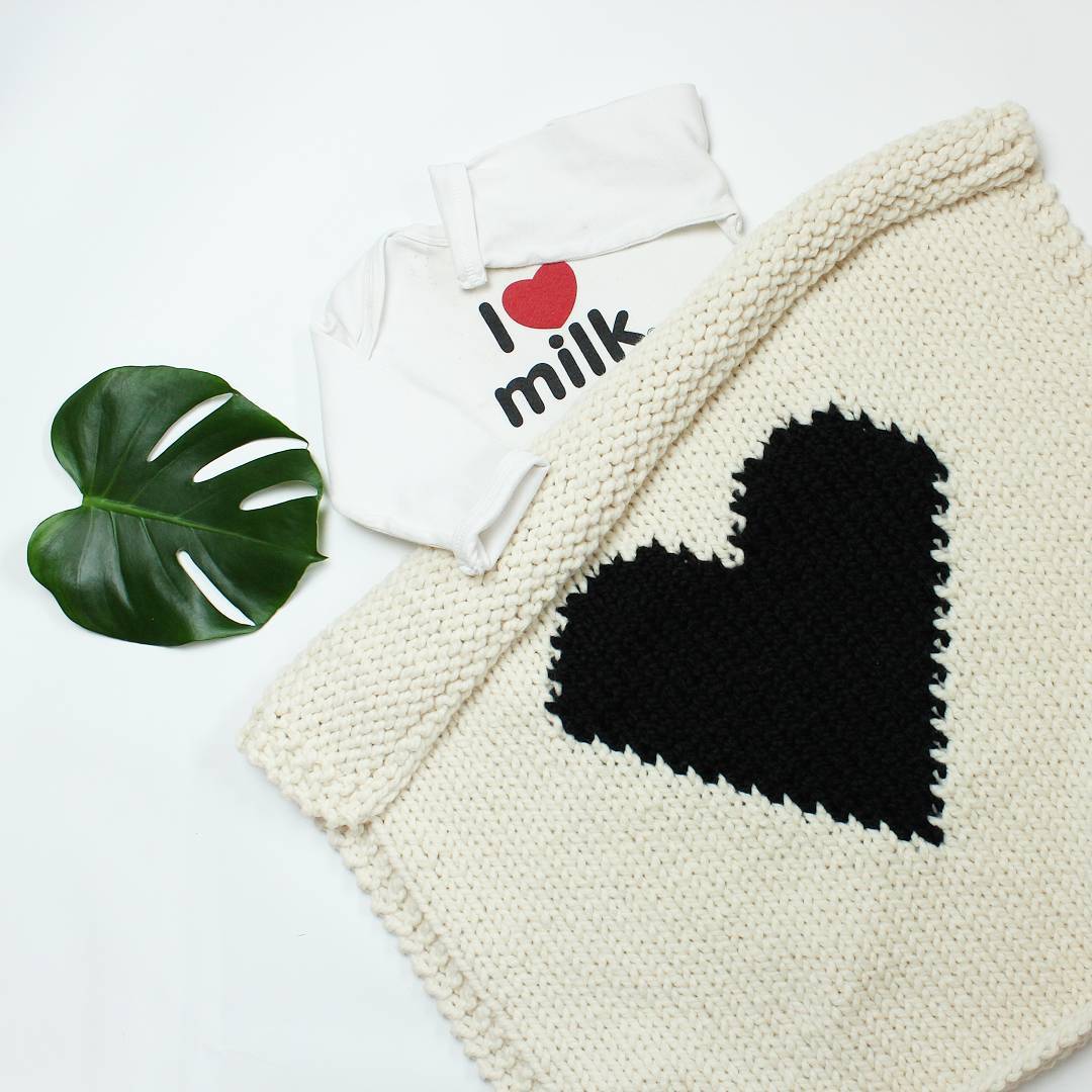 The Heart blanket knitting pattern is live! Yarning Made