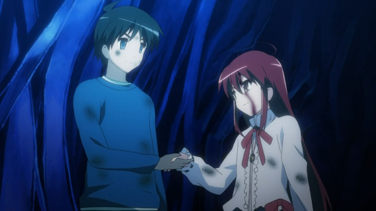 Пламенный взор шаны поцелуй. Сакай юджи. Огненный взор шаны юджи. 1. Shakugan no shana мультфильм 2007.