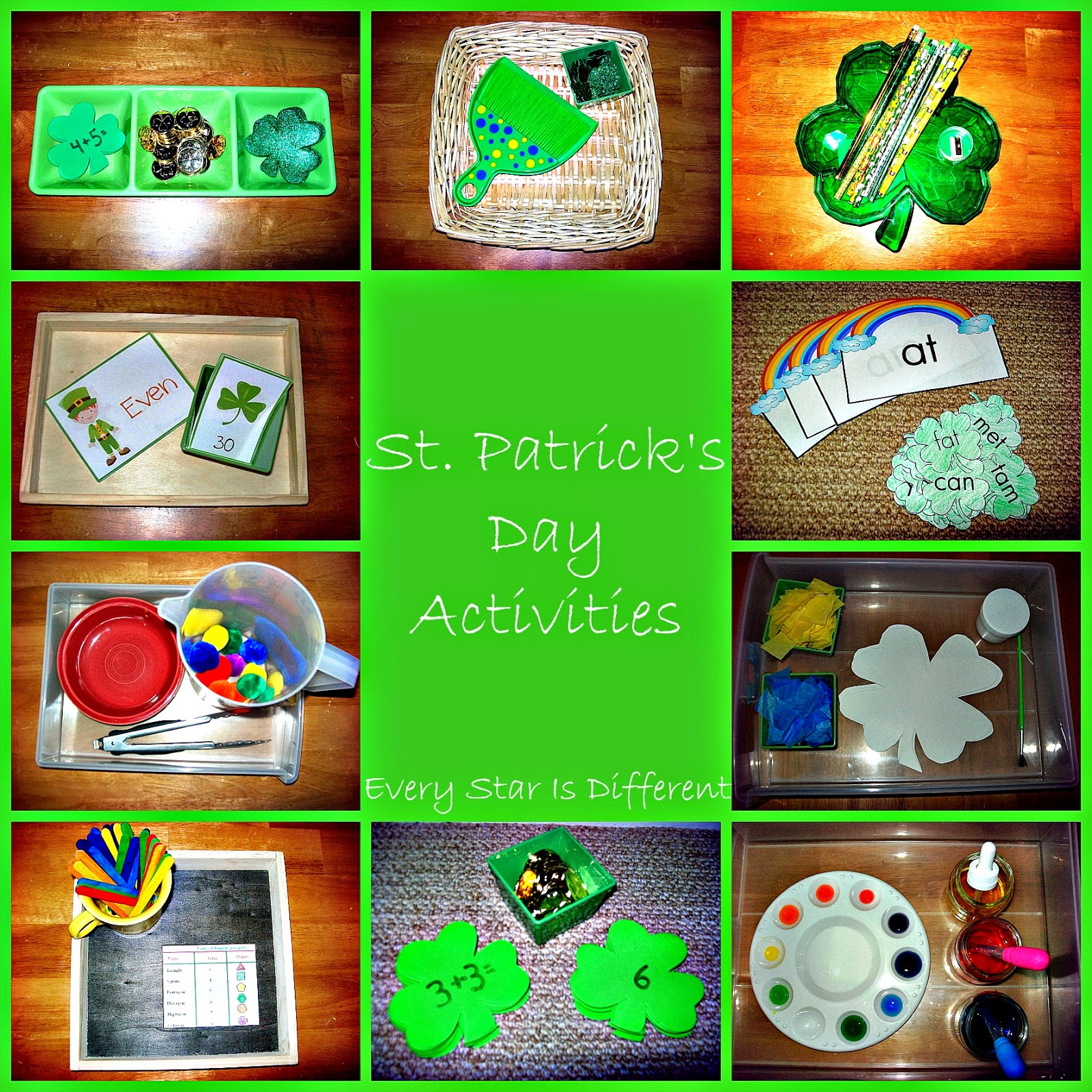 St. Patrick's Day Activities Every Star Is Different