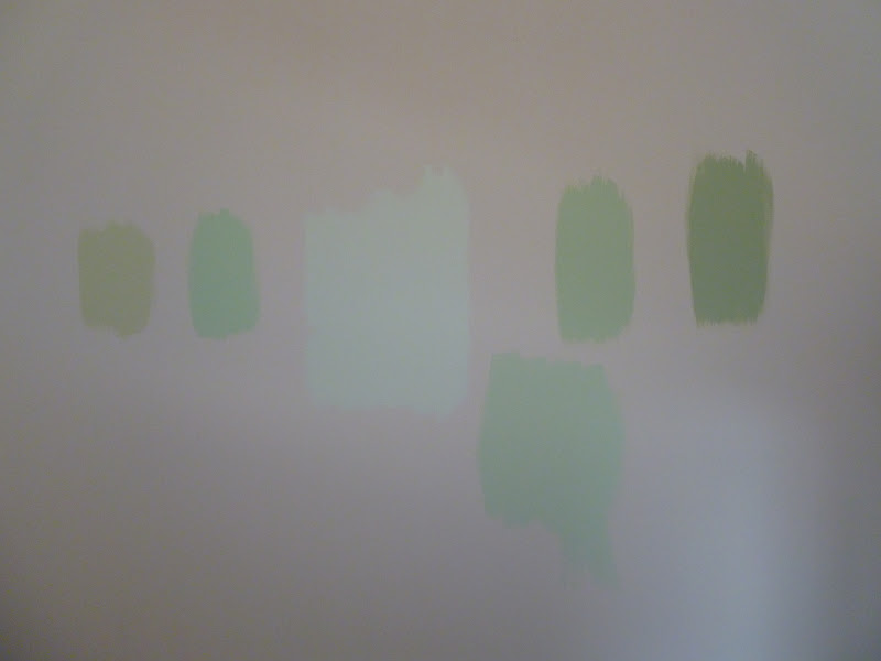 Only From Scratch Painting Tip Paint Samples on the Wall