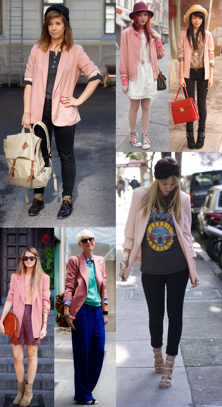The Nerd Fashionist: Como usar blazer rosa pastel (em todas as estações!)