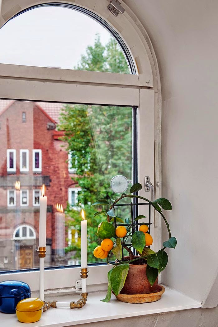 окно в скандинавском стиле