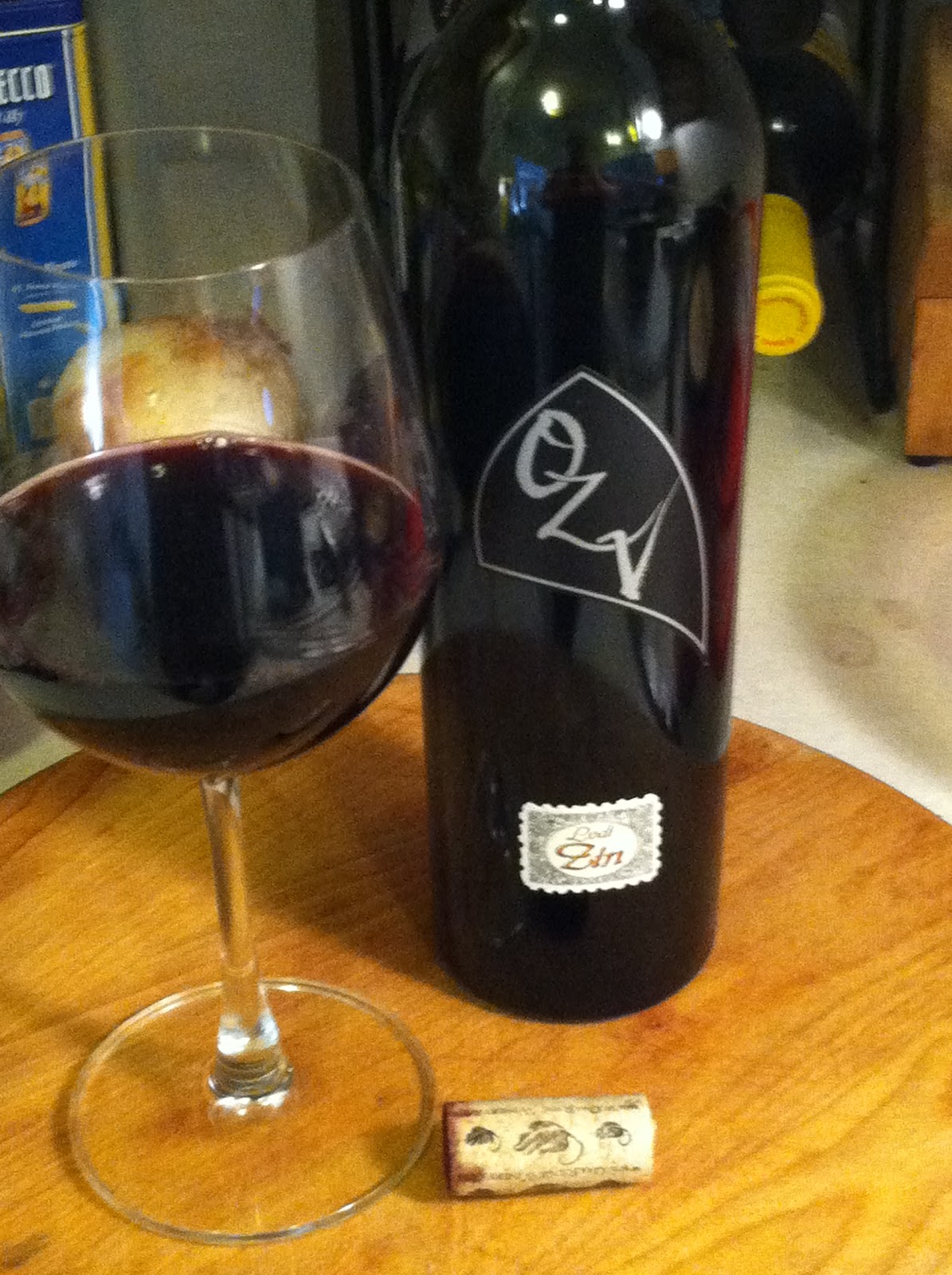 Wine, Food and Fun with the Lumpy One... 2008 Old Zin Vines Lodi Zinfandel