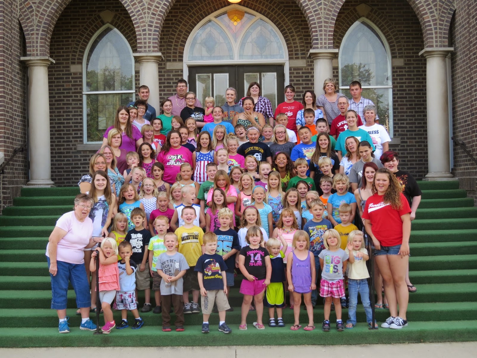 Saint John Lutheran Church, Charter Oak, Iowa Vacation Bible School 2014