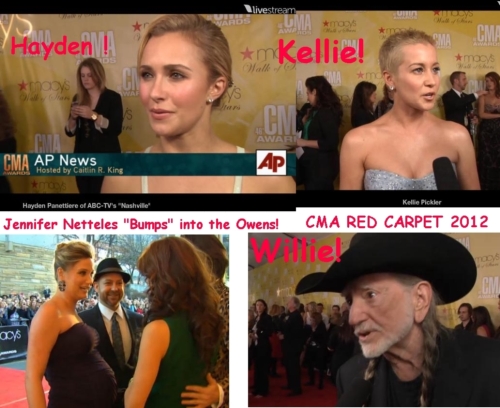 Country Routes News Cma Awards 2012 Red Carpet
