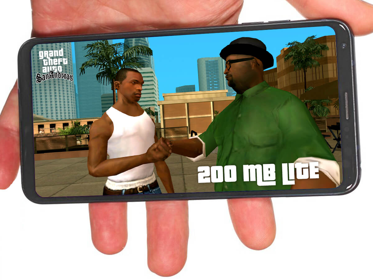Descargar GTA San Andreas Lite 200MB con mods para Android gta san andreas lite para android