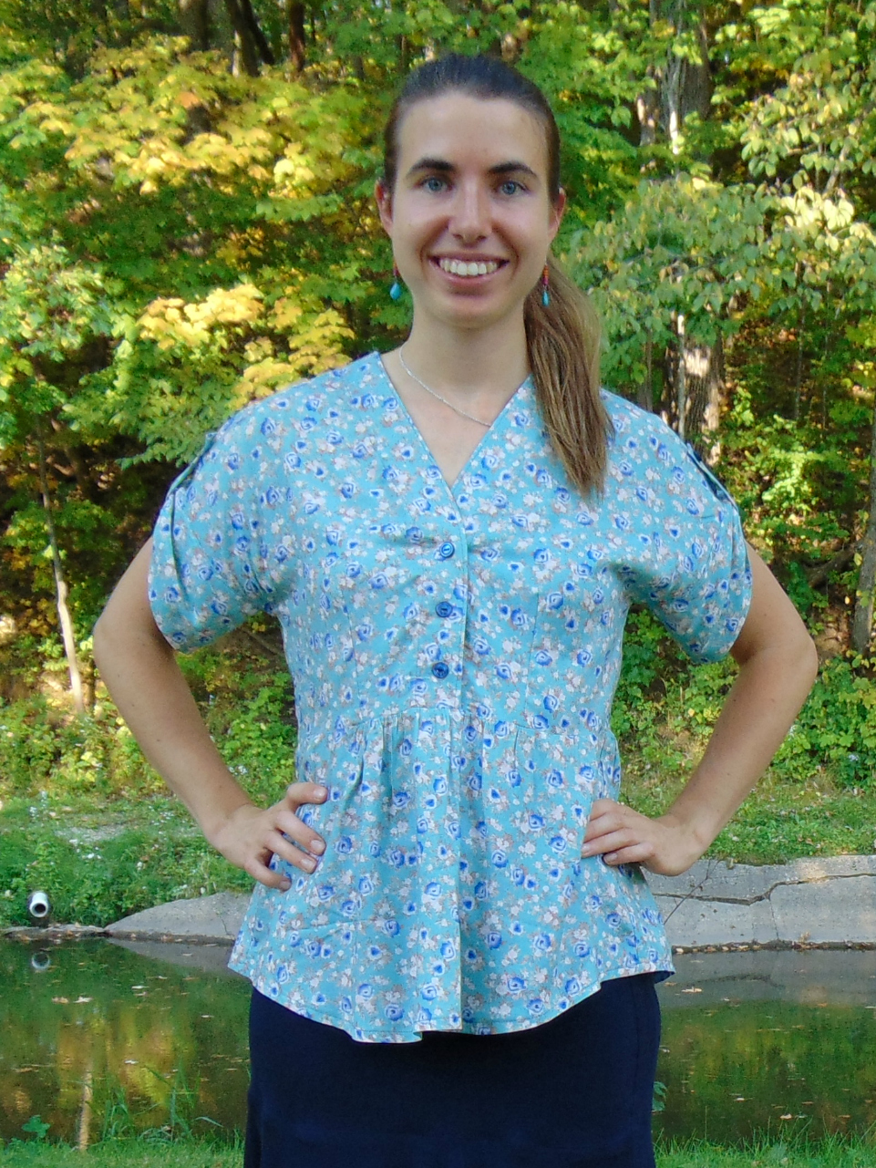 The College Seamstress The Fringe Blouse