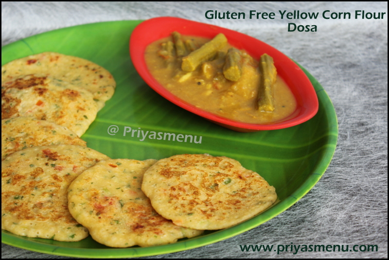 Priya's Menu Yum Yum Yummy food for Food lovers Gluten Free Yellow
