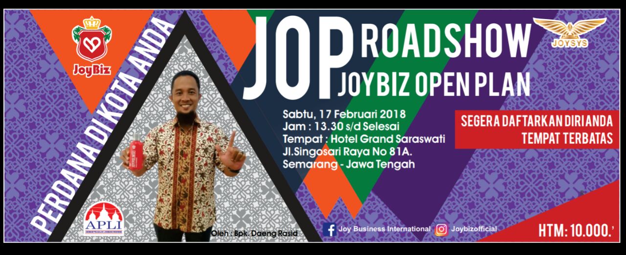 Presentasi JOP Perdana Joybiz di Kota Semarang Presentasi JOP Perdana Joybiz di Kota Semarang