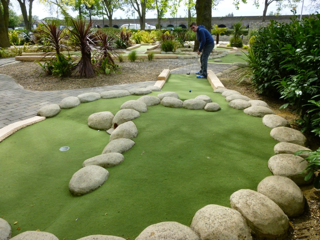 Mini Golf course in Alexandra Park, Windsor