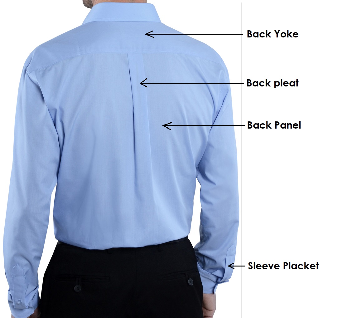 Back feature. Анатомия рубашки. Рубашка on of. Джинсовая рубашка референс спина. Shirt back.