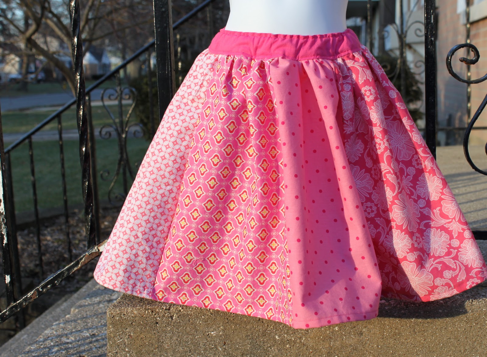 sew easy being green: Twirl Skirt Tutorial and a Cheat (shhhh!)