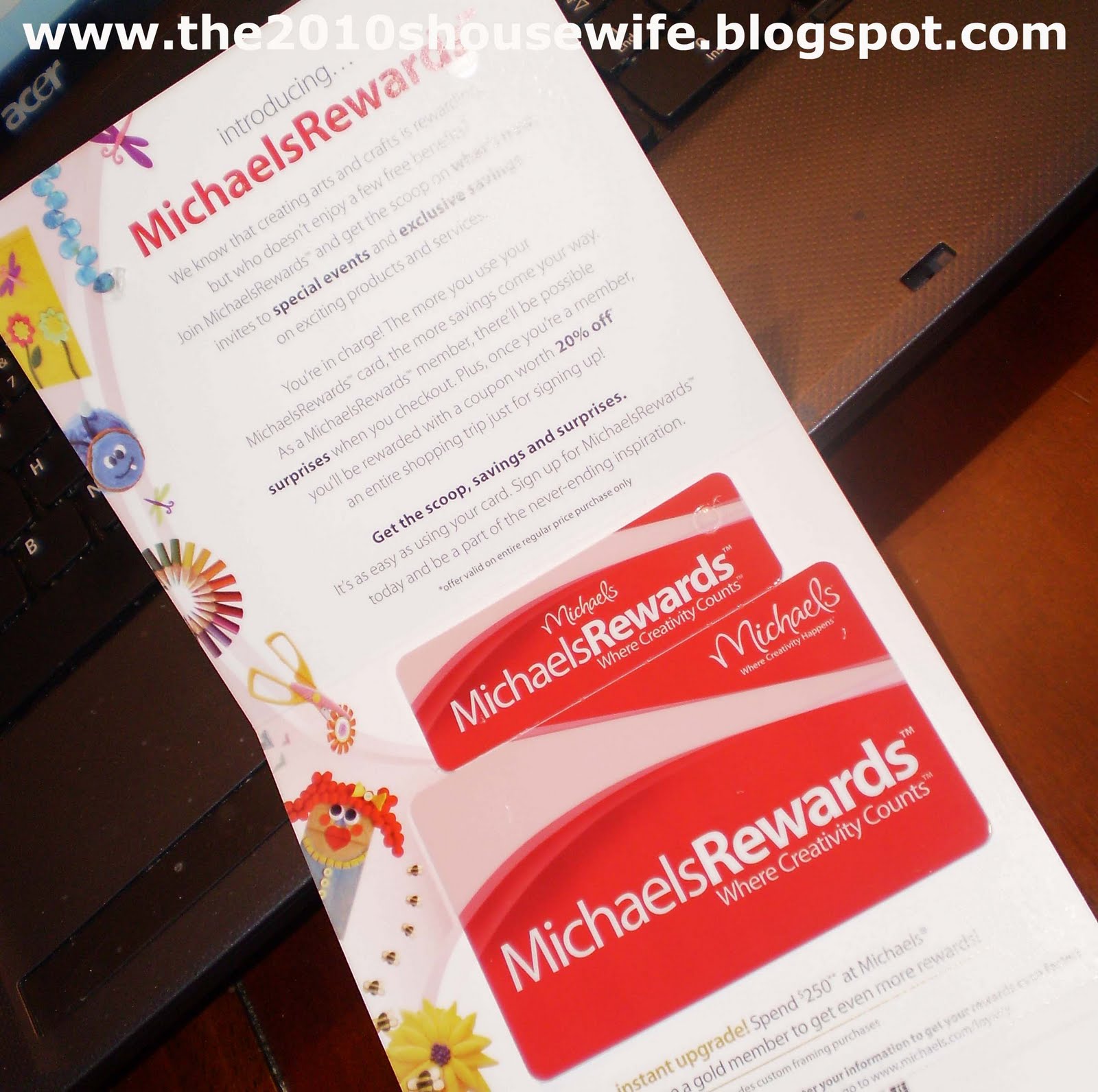 The 2010’s Housewife Michaels Reward Card