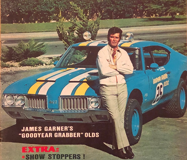 Deadly Curves 1970 Oldsmobile, The James Garner "Goodyear Grabber"