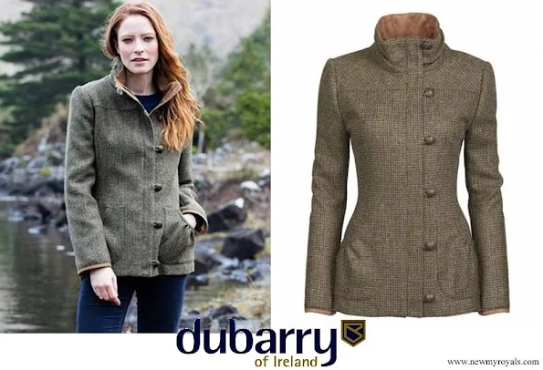 Kate Middleton wore Dubarry Bracken tweed utility jacket