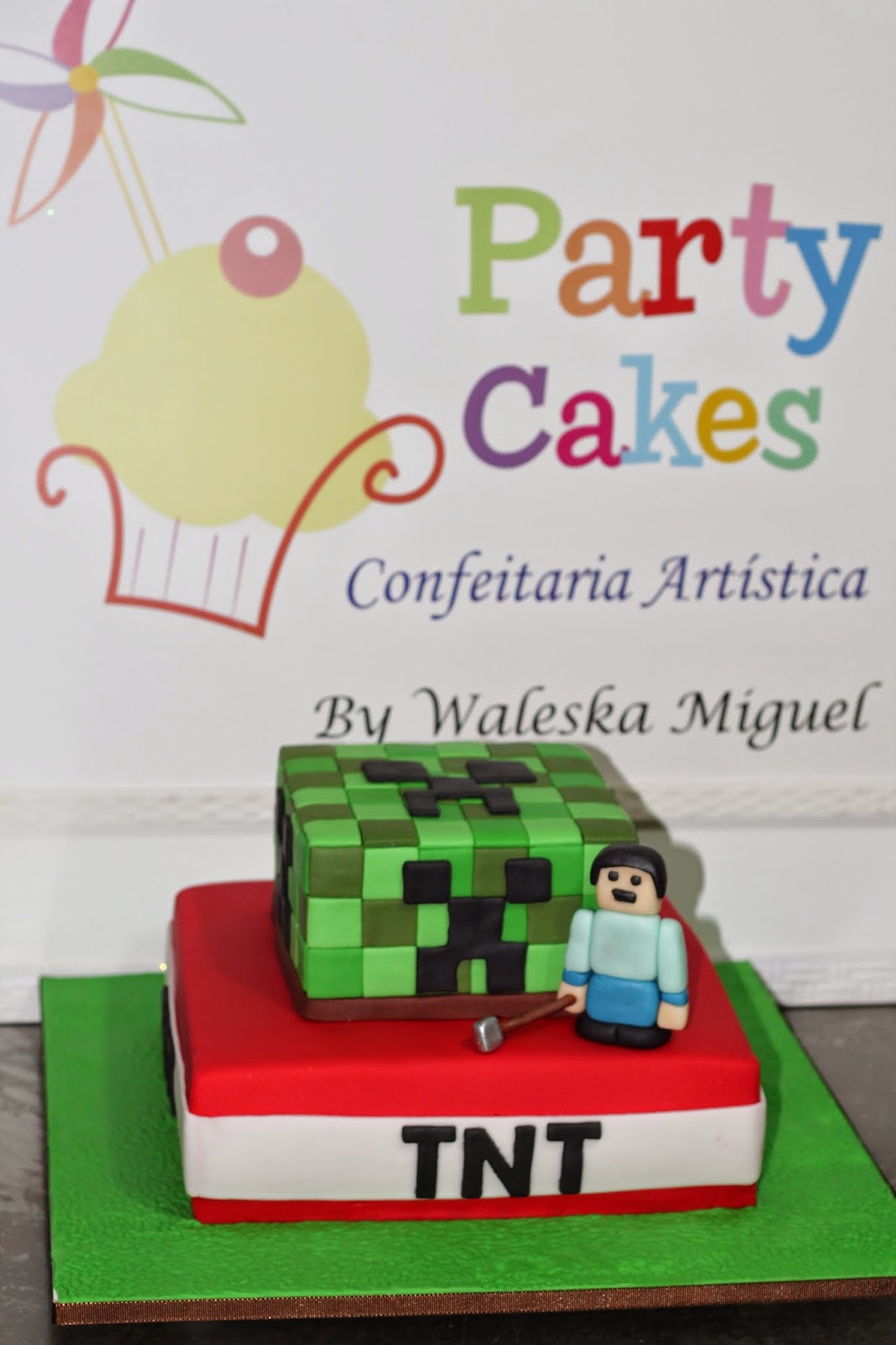 Party Cakes : Minecraft!!!!!