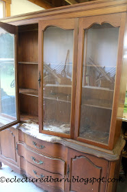 paint damaged hutch for free