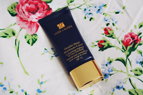 estee lauder double wear maximum cover camouflage make up review 