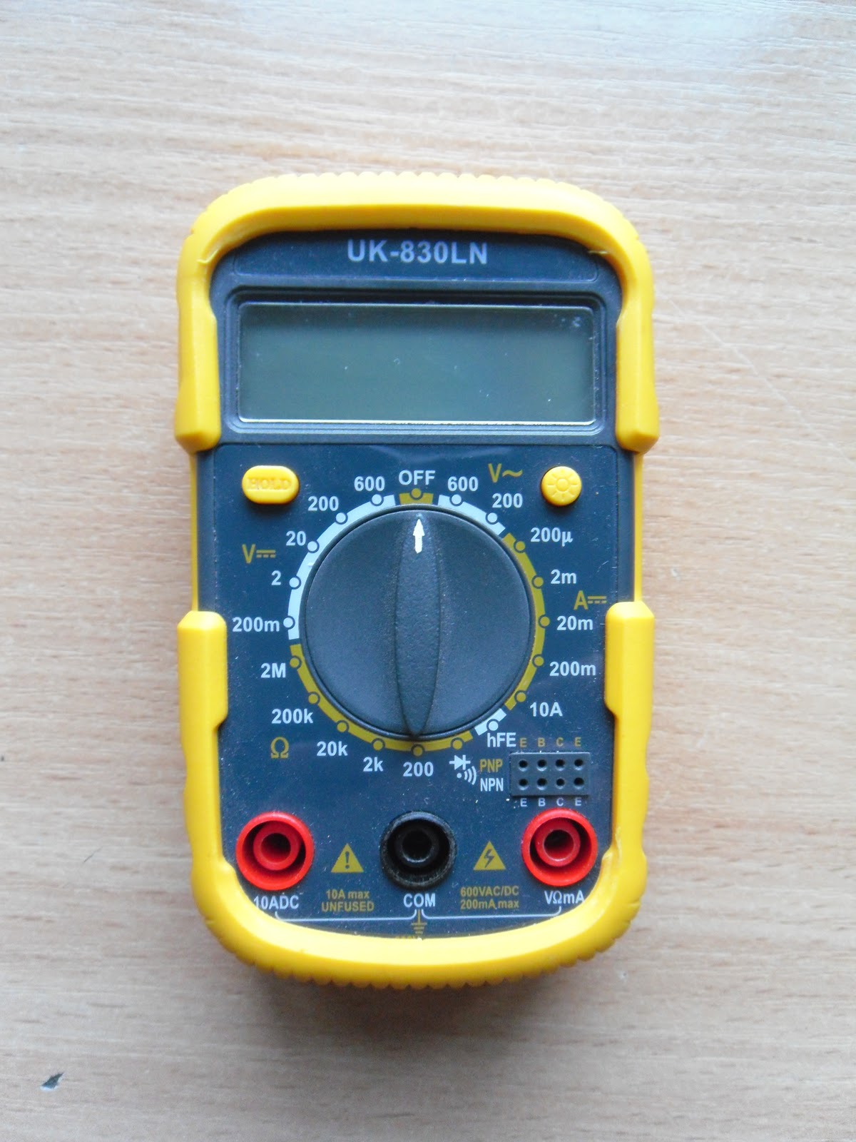 =_Radio-ТЕХНИК_=: Мультиметр UK-830LN