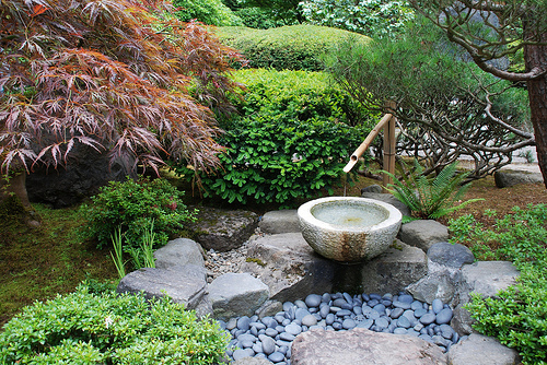 Japanese Garden Fountains, Japanese Garden Fountain Bamboo