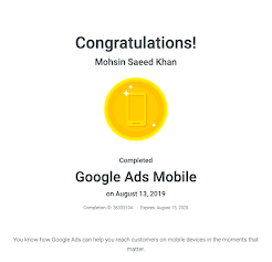 Google Ads Mobile Certified