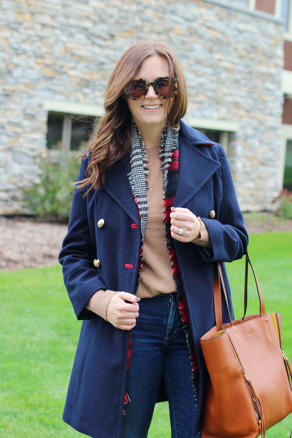 my everyday style: a classic peacoat! | The Good Life For Less | Bloglovin’