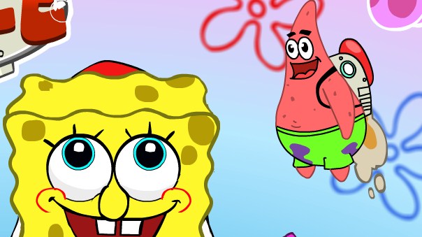 Spongebob Jet Bubble game