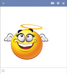 Angelic Facebook Emoticon
