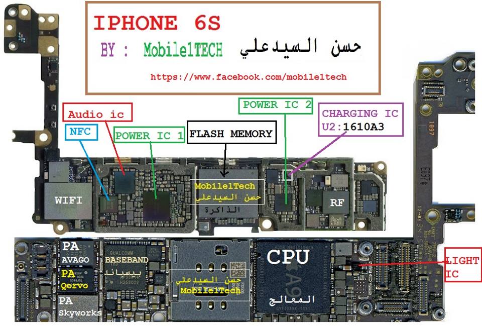 بورده ايفون 6 بلس 128جرير